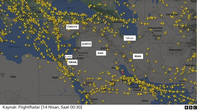 İran'dan İsrail'e misilleme: Saldırı büyük ölçüde durduruldu